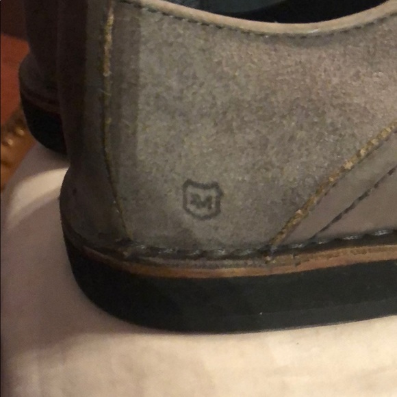 Men’s Andrew Marc suede/leather lace-up shoe sz 10 - Picture 6 of 7